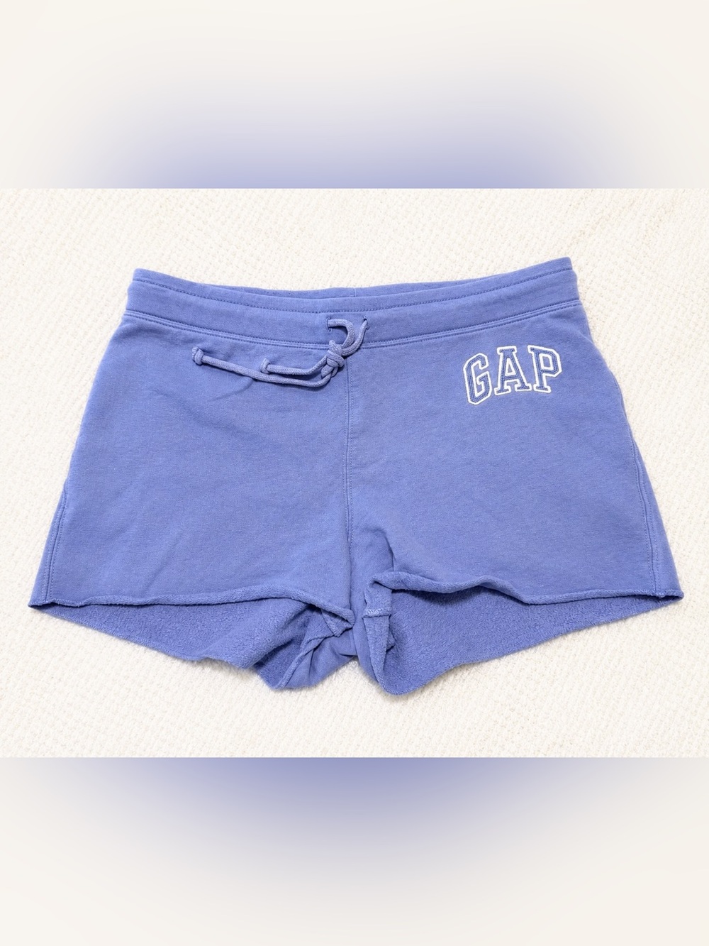 GAP Women's Periwinkle Drawstring Athletic Shorts
